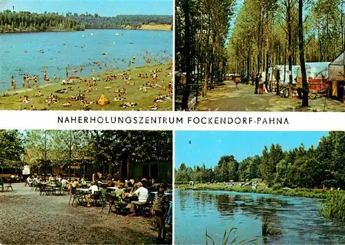 Pahna Fockendorf Bad Zeltplatz Konsum Stausee Gaststaette Badestrand