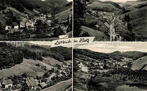 Lerbach Harz Teilansichten Kat. Osterode am Harz