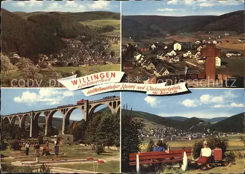 Willingen Sauerland Viadukt  Kat. Willingen (Upland)