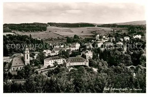 Bad Schwalbach Panorama Kirche Kat. Bad Schwalbach