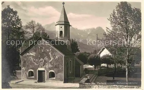 Partenkirchen Sebastianskirche Kat. Garmisch Partenkirchen