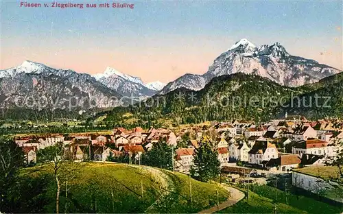 Fuessen Allgaeu Saeuling Kat. Fuessen