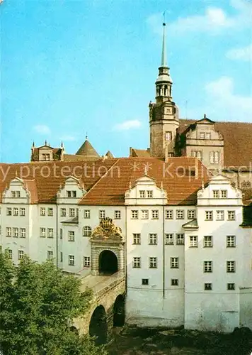 Torgau Eingang Schloss Hartenfels Kat. Torgau