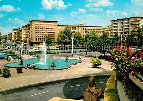 Mannheim Blick auf die Planken Kat. Mannheim