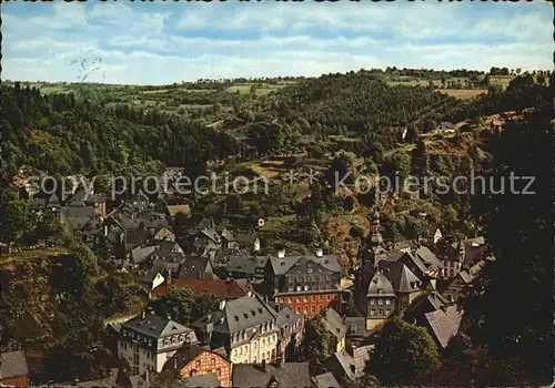 Monschau Fliegeraufnahme Kat. Monschau