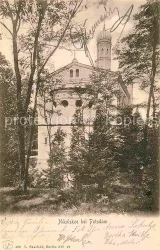 Nikolskoe Berlin Kirche Sankt Peter und Paul Kat. Wannsee Berlin