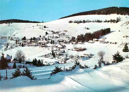 Todtnauberg Winter Skilift Ansicht Kat. Todtnau