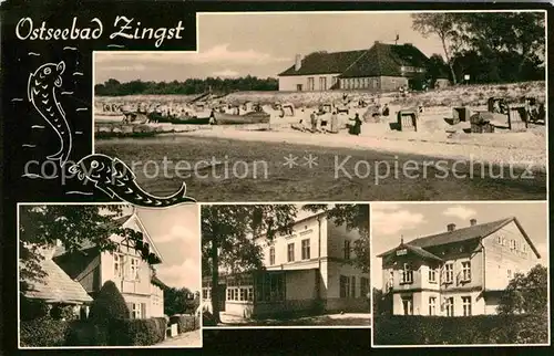 Zingst Ostseebad Panorama Ortsansichten Kat. Zingst Darss