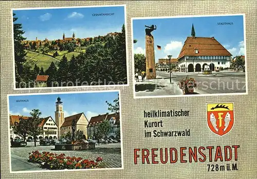 Freudenstadt Stadthaus Rathaus  Kat. Freudenstadt