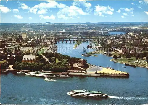 Koblenz Rhein Deutsches Eck Kat. Koblenz