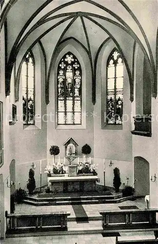 Marienthal Rheingau Wallfahrtskirche innen Kat. Ruedesheim am Rhein