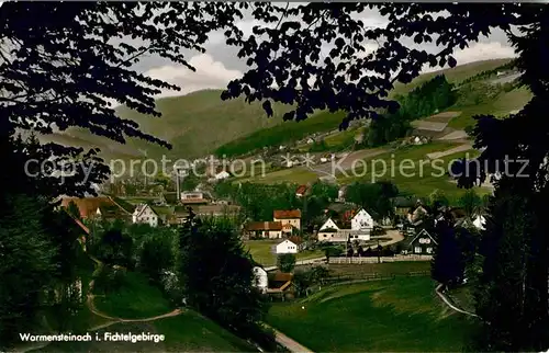 Warmensteinach Panorama Kat. Warmensteinach Fichtelgebirge