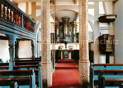 Hohenstein Untertaunus Evangelische Kirche Altar Kat. Hohenstein