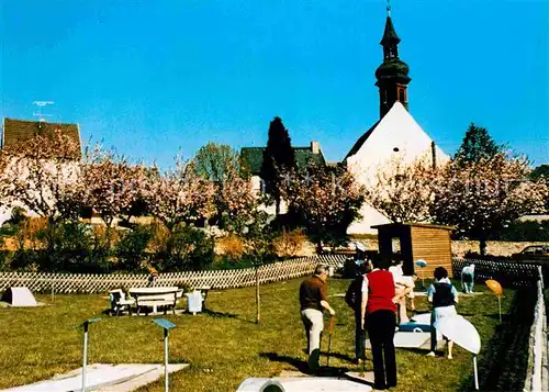 Geisenheim Minigolf Kirche Kat. Geisenheim