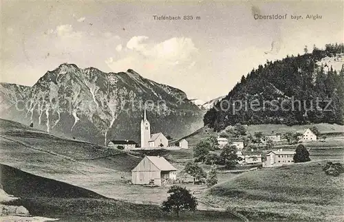 Oberstdorf Tiefenbach Kirche Kat. Oberstdorf