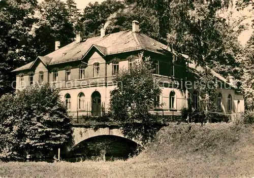 Hohenfichte Erholungsheim Waldpark Kat. Leubsdorf Sachsen