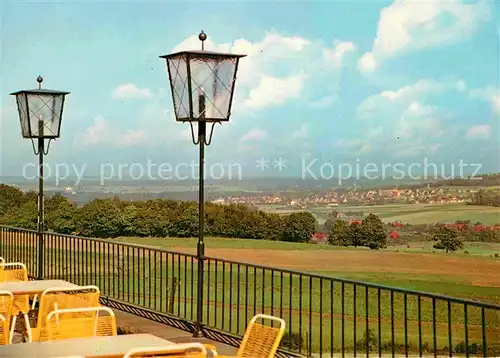 Bueckeberg Gasthaus Schinkenkruse Terrasse Kat. Hameln