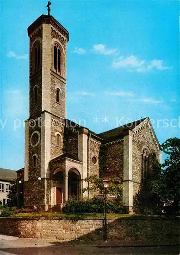 Ruedesheim Rhein Evangelische Kirche  Kat. Ruedesheim am Rhein