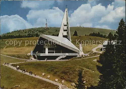 Feldberg Schwarzwald Kirche der Verklaerung  Kat. Feldberg (Schwarzwald)