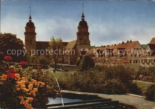 Freudenstadt Marktplatz evangelische Stadtkirche  Kat. Freudenstadt