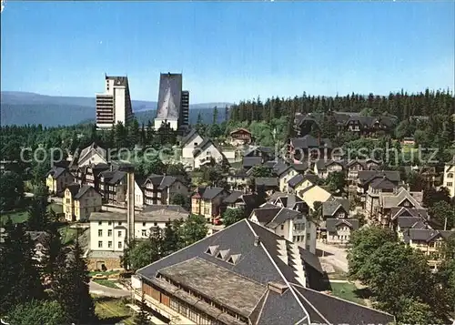 Oberhof Thueringen mit Interhotel Panorama Kat. Oberhof Thueringen