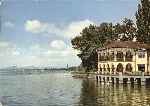 Radolfzell Bodensee Strandcafe Mettnau  Kat. Radolfzell am Bodensee