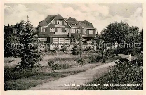 Oberhof Thueringen FDGB Ferienheim Stachanow Kat. Oberhof Thueringen