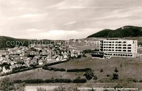 Truchtelfingen Panorama Kreiskrankenhaus Kat. Albstadt