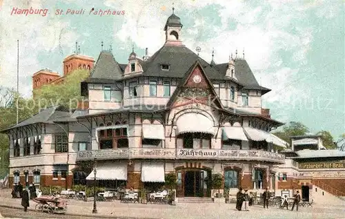 Pauli St Faehrhaus Kat. Hamburg