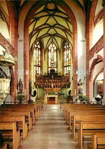 Geisenheim Rheingauer Dom Hochaltar Kat. Geisenheim