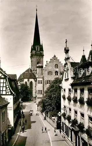 Radolfzell Bodensee Ortsansicht Kirche Kunsthaus Kat. Radolfzell am Bodensee