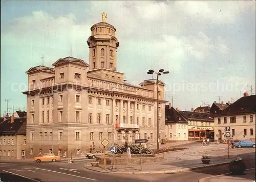 Zeulenroda Triebes Rathaus Kat. Zeulenroda Triebes