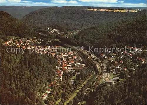 Bad Liebenzell Fliegeraufnahme Kat. Bad Liebenzell