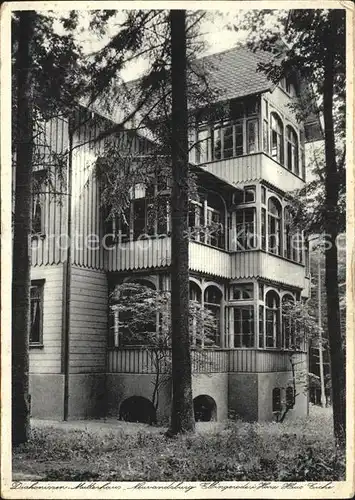 Elbingerode Harz Diakonissenmutterhaus Neuvandsburg Haus Eiche Kat. Elbingerode Harz