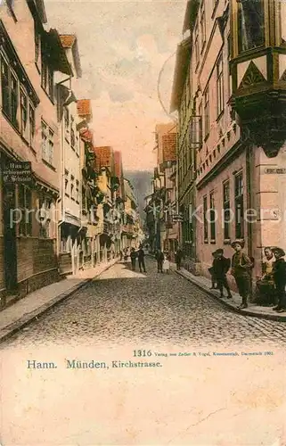 Hann. Muenden Kirchgasse Kat. Hann. Muenden