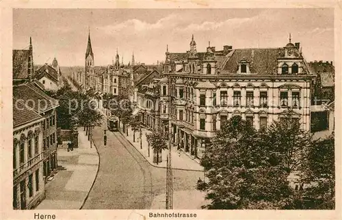 Herne Westfalen Bahnhofstrasse Kat. Herne