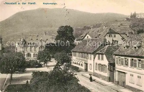 Neustadt Haardt Neptunplatz Kat. Neustadt an der Weinstr.