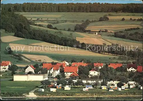 Oedelsheim Campingplatz mit Hallenbad Luftkurort Kat. Oberweser