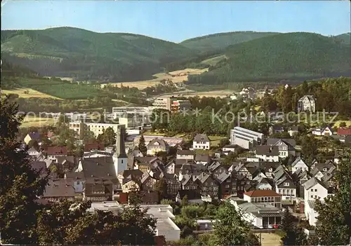 Laasphe Bad Panorama Kneipp Heilbad Kat. Bad Laasphe