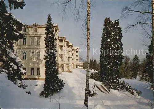 Bad Harzburg Hotel Harzburger Hof Winterpanorama Kat. Bad Harzburg