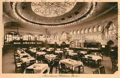 Berlin Muenchner Hofbraeu Europahaus Kat. Berlin