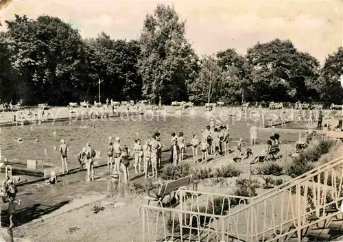 Riesa Sachsen Freibad Kat. Riesa