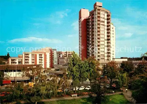 Biebrich Wiesbaden Galatea Anlage Hochhaus