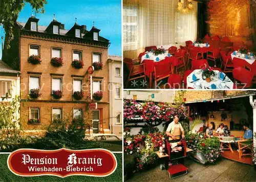 Biebrich Wiesbaden Pension Kranig Gaststube