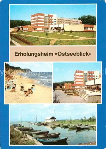 ueckeritz Usedom Ostseebad Erholungsheim Ostseeblick Kat. ueckeritz Usedom