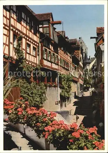 Meersburg Bodensee Steigstrasse Kat. Meersburg