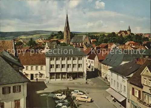 Sobernheim Bad Felkekurort Marktplatz und Haus Huettenberg Kat. Bad Sobernheim