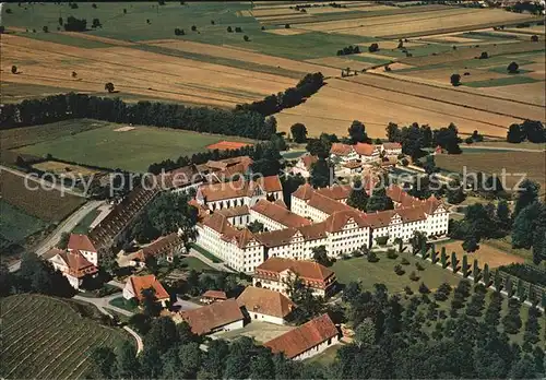 Salem Baden Fliegeraufnahme Schloss und Schule Kat. Salem