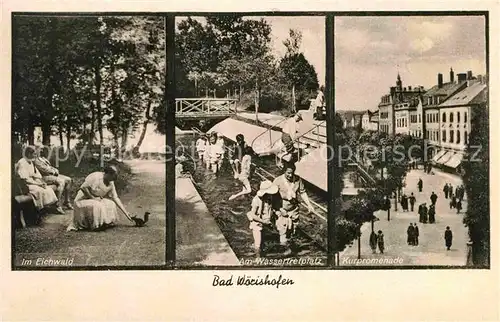 Bad Woerishofen Eichwald Wassertretplatz Kurpromenada Kat. Bad Woerishofen