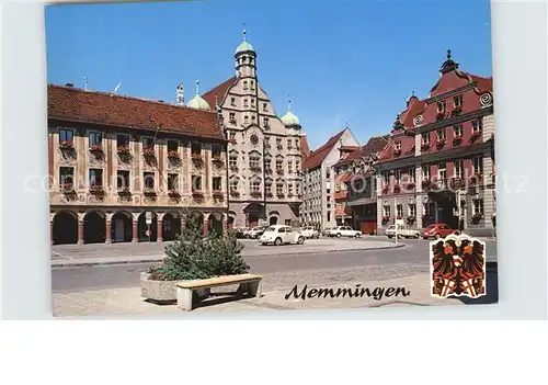 Memmingen Marktplatz Steuerhaus Rathaus Grosszunft Kat. Memmingen